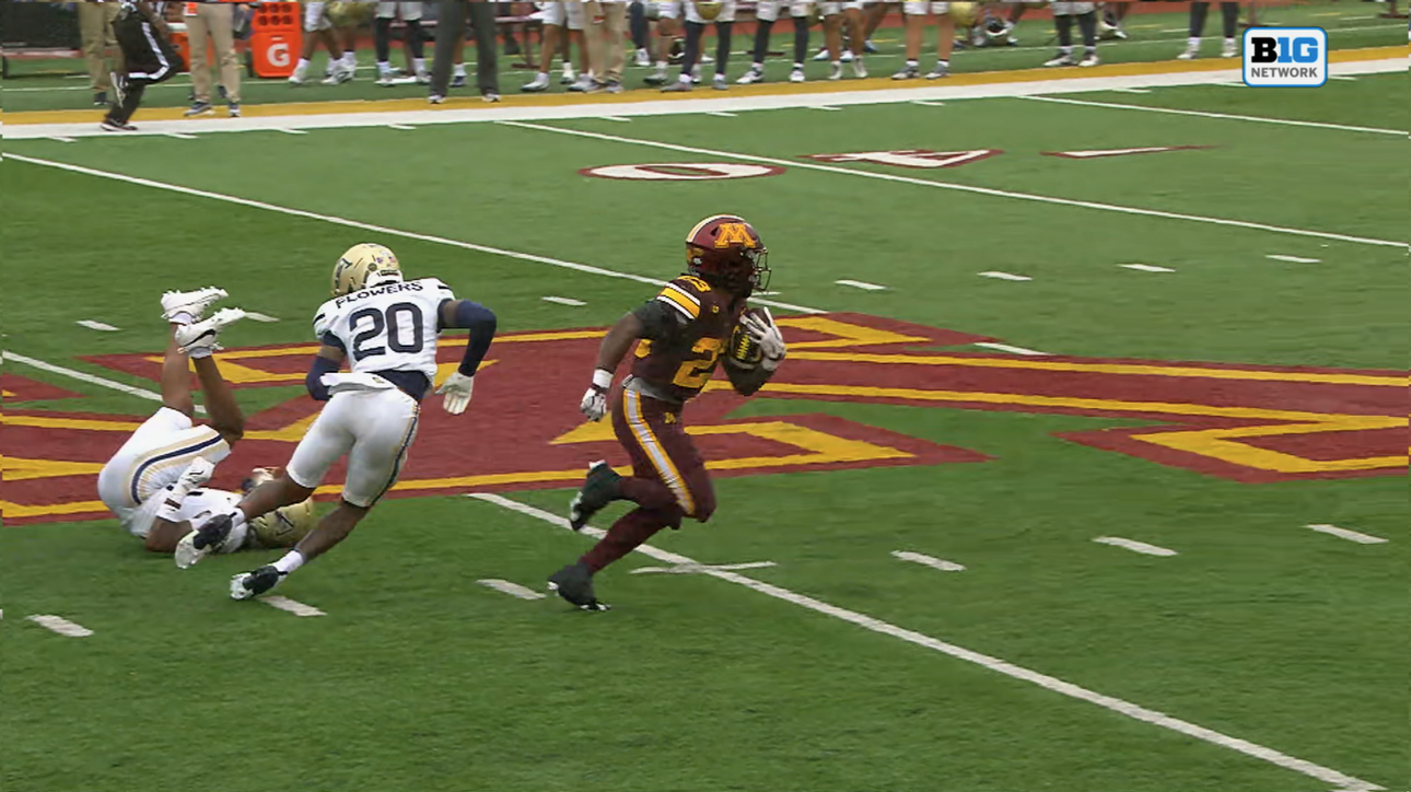 Minnesota's TJ Thomas rushes for 71-yard TD against Akron