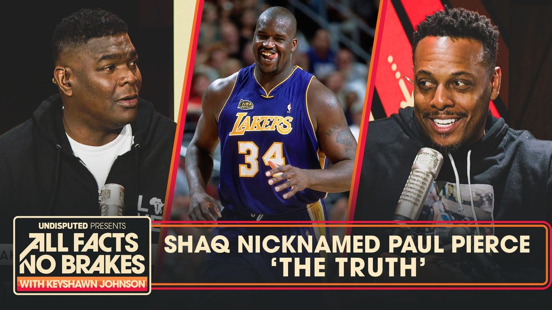 Shaq nicknamed Paul Pierce 'The Truth' after scoring 42 pts on the Lakers | All Facts No Brakes