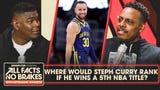 Paul Pierce: ‘If Steph Curry wins NBA Title this year, He’s Top 5 of All-Time’ | All Facts No Brakes