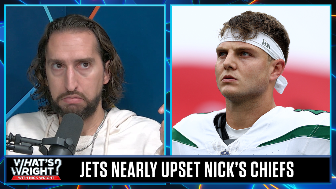 Does Nick Wright owe Jets QB Zach Wilson an apology? | What’s Wright?