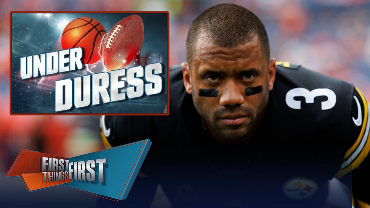 Russell Wilson is Under Duress in Week 7 | First Things First