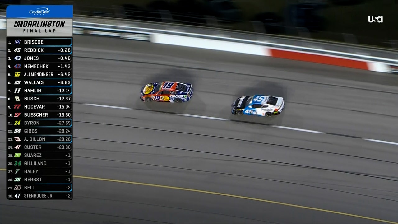 FINAL LAPS: Chase Briscoe wins Cook Out Southern 500 at Darlington Raceway | NASCAR on FOX