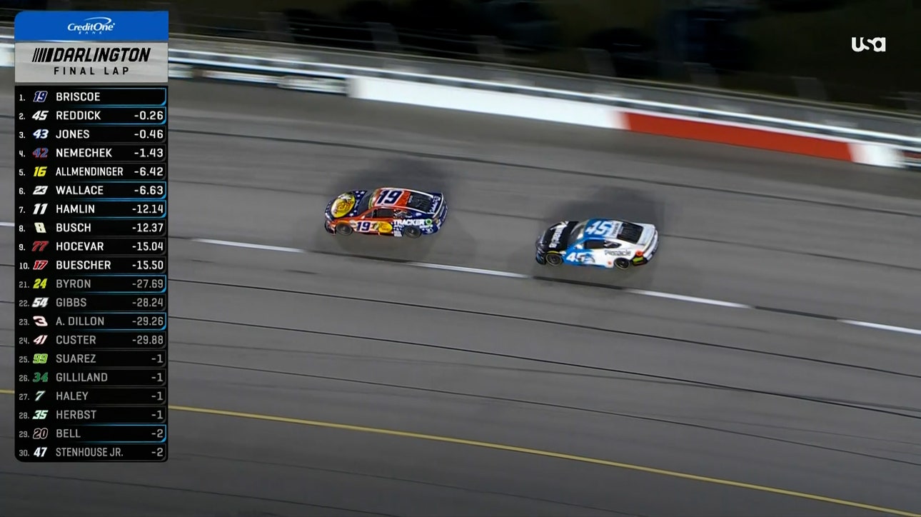 FINAL LAPS: Chase Briscoe wins Cook Out Southern 500 at Darlington Raceway | NASCAR on FOX