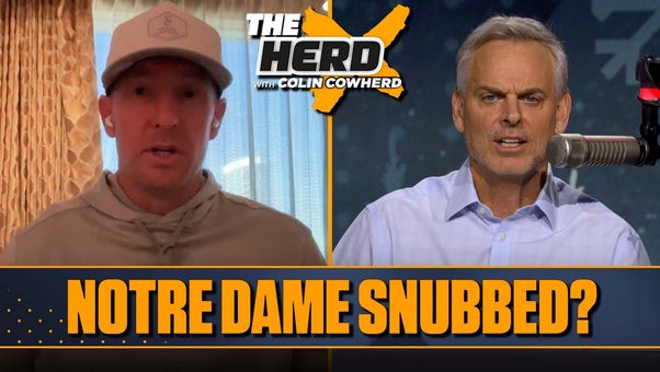 Joel Klatt on ‘petty’ Notre Dame, CFP Bracket, Will Mendoza go pro? | FULL INTERVIEW | The Herd