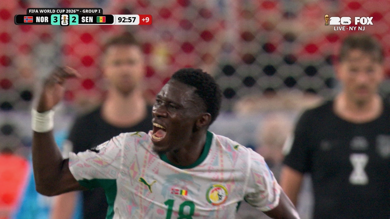 Senegal's Ismaïla Sarr scores second goal of match vs Norway in stoppage time | 2026 FIFA World Cup™