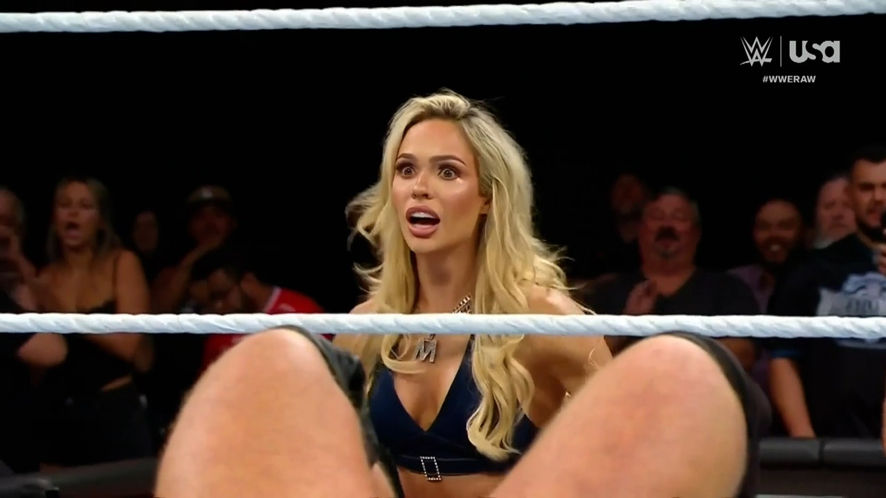 Ivy Nile turns on Maxxine Dupri as distraction during Texas Tornado Match on Raw | WWE on FOX