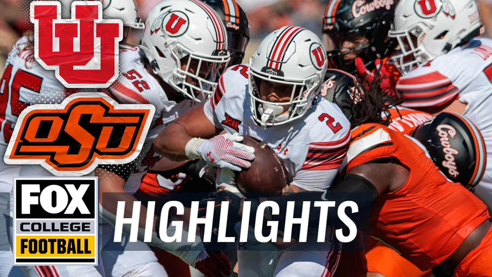 No. 12 Utah Utes vs. No. 14 Oklahoma State Cowboys Highlights 