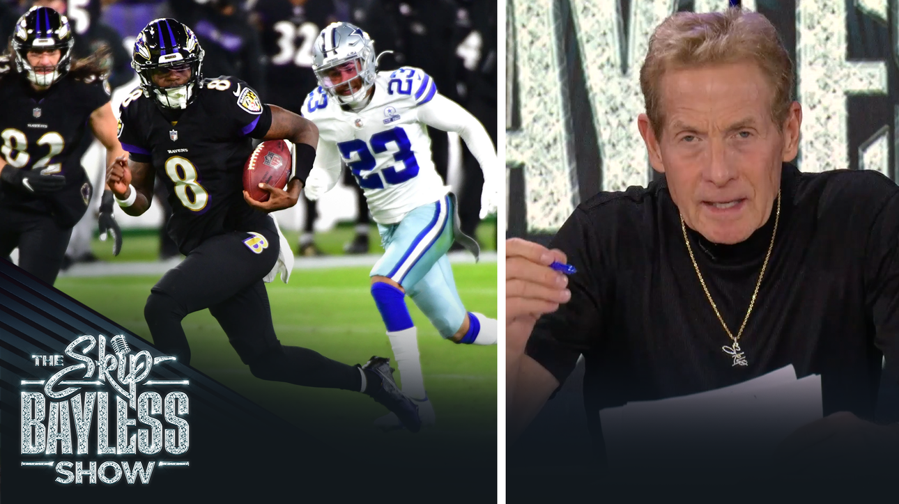 Skip is sticking with his Super Bowl prediction of Cowboys vs Ravens | The Skip Bayless Show