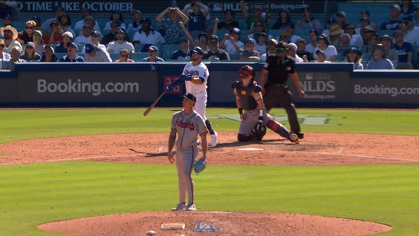 Kyle Tucker & Max Muncy hit homers in sixth inning, extending Dodgers' lead over Braves
