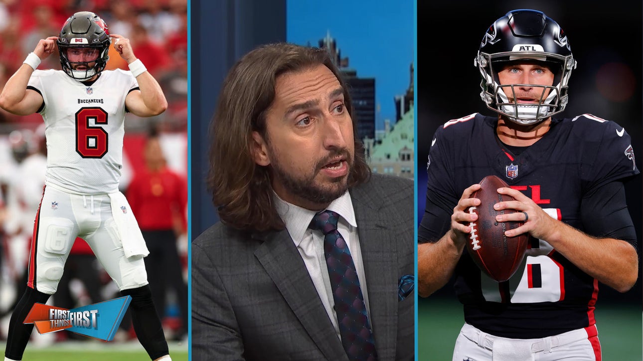 Falcons snatch NFC South title over Bucs in Nick Wright's predictions | First Things First