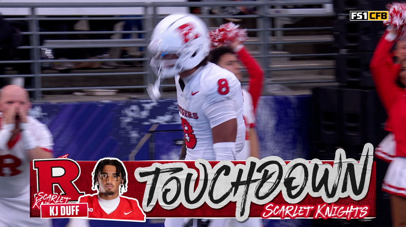 Athan Kaliakmanis finds KJ Duff for 20-yard TD, giving Rutgers lead over Washington
