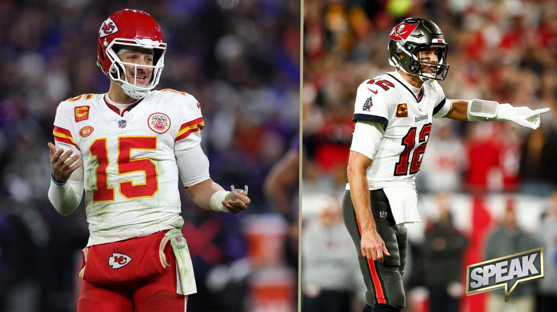 Does Patrick Mahomes need to pass Tom Brady in Super Bowl rings to be the GOAT? | Speak