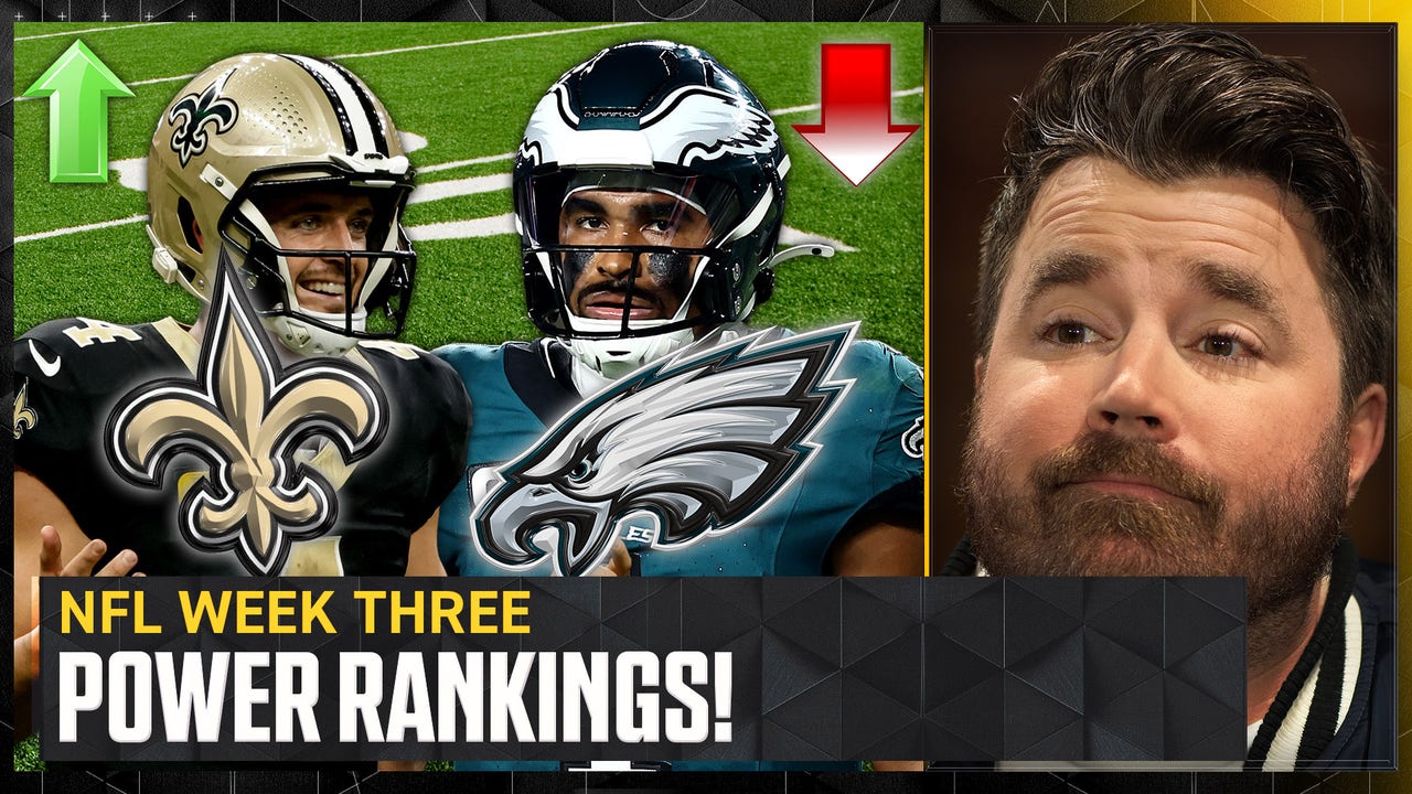 Power Rankings: Derek Carr & Saints rise BIG, Eagles fall & Buffalo Bills in Top 5? | NFL on FOX Pod