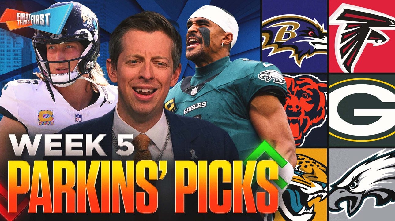 Bears favorites, Jaguars or Eagles, Ravens shock the Falcons on Parkins’ Week 5 Picks | FTF