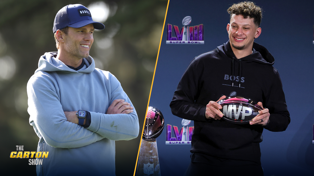 Patrick Mahomes looks to match Tom Brady's Super Bowl wins | The Carton Show