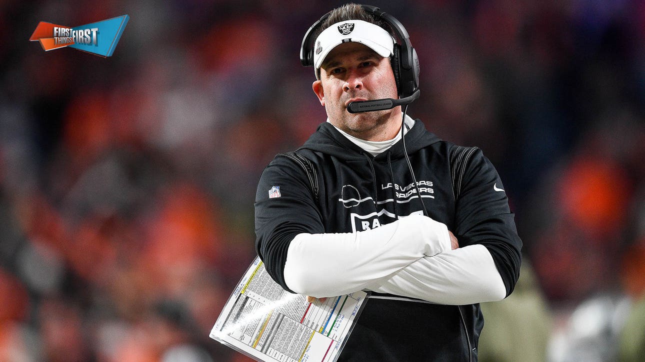 Raiders part ways with Josh McDaniels and GM Dave Ziegler | First Things First 