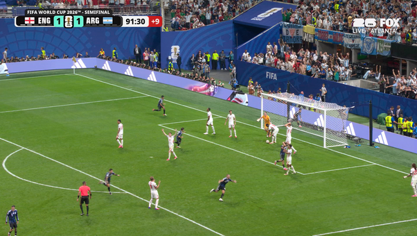 Lautaro Martínez nets go-ahead goal in stoppage time against England | 2026 FIFA World Cup™