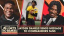 Jayden Daniels addresses Commanders punter Tress Way wearing No. 5 |
All Facts No Brakes