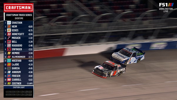 FINAL LAPS: Corey Heim takes checkered flag at Buckle Up South Carolina 200 in Darlington | NASCAR on FOX