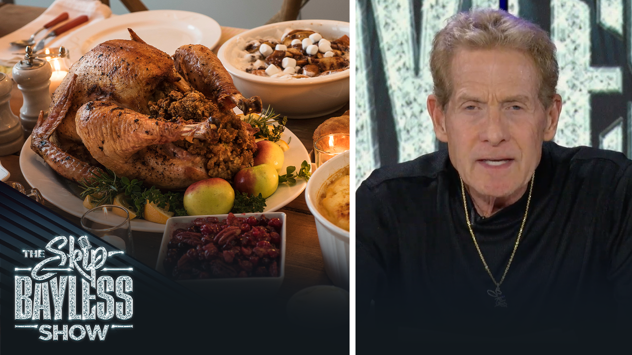 Skip Bayless always eats out at a restaurant for Thanksgiving | The Skip Bayless Show