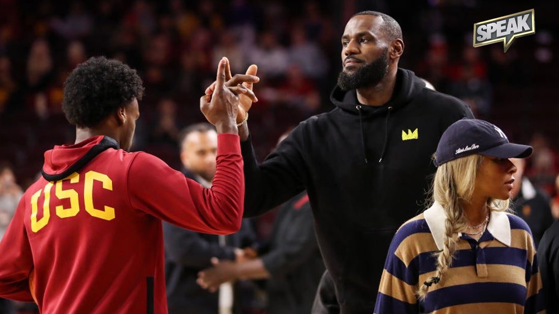 LeBron defends Bronny James: 'Can y'all please just let the kid be a kid' | Speak