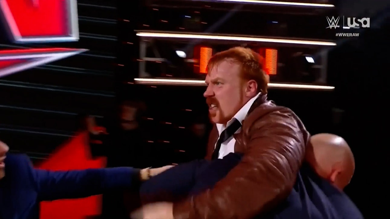 Sheamus stalks Ludwig Kaiser backstage, gets ambushed and separated by security | WWE on FOX