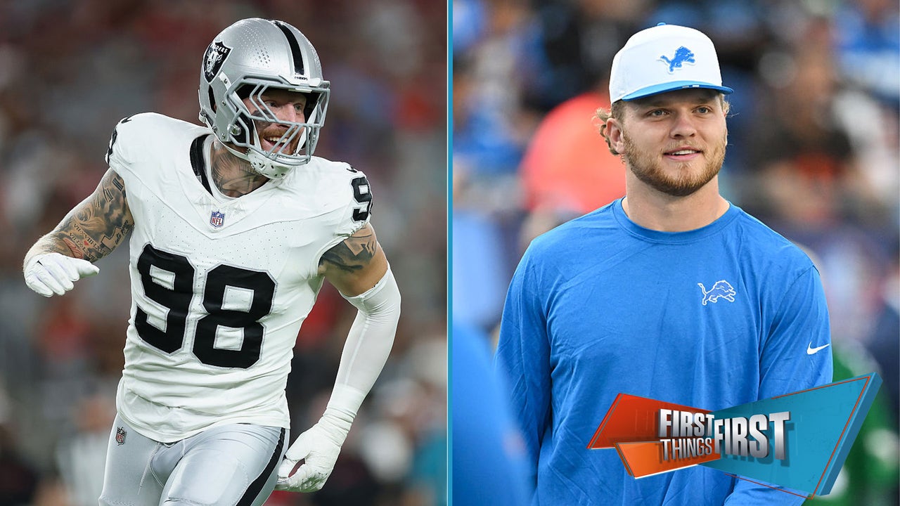 Aidan Hutchinson and Maxx Crosby highlight Defensive Player of the Year predictions | First Things First