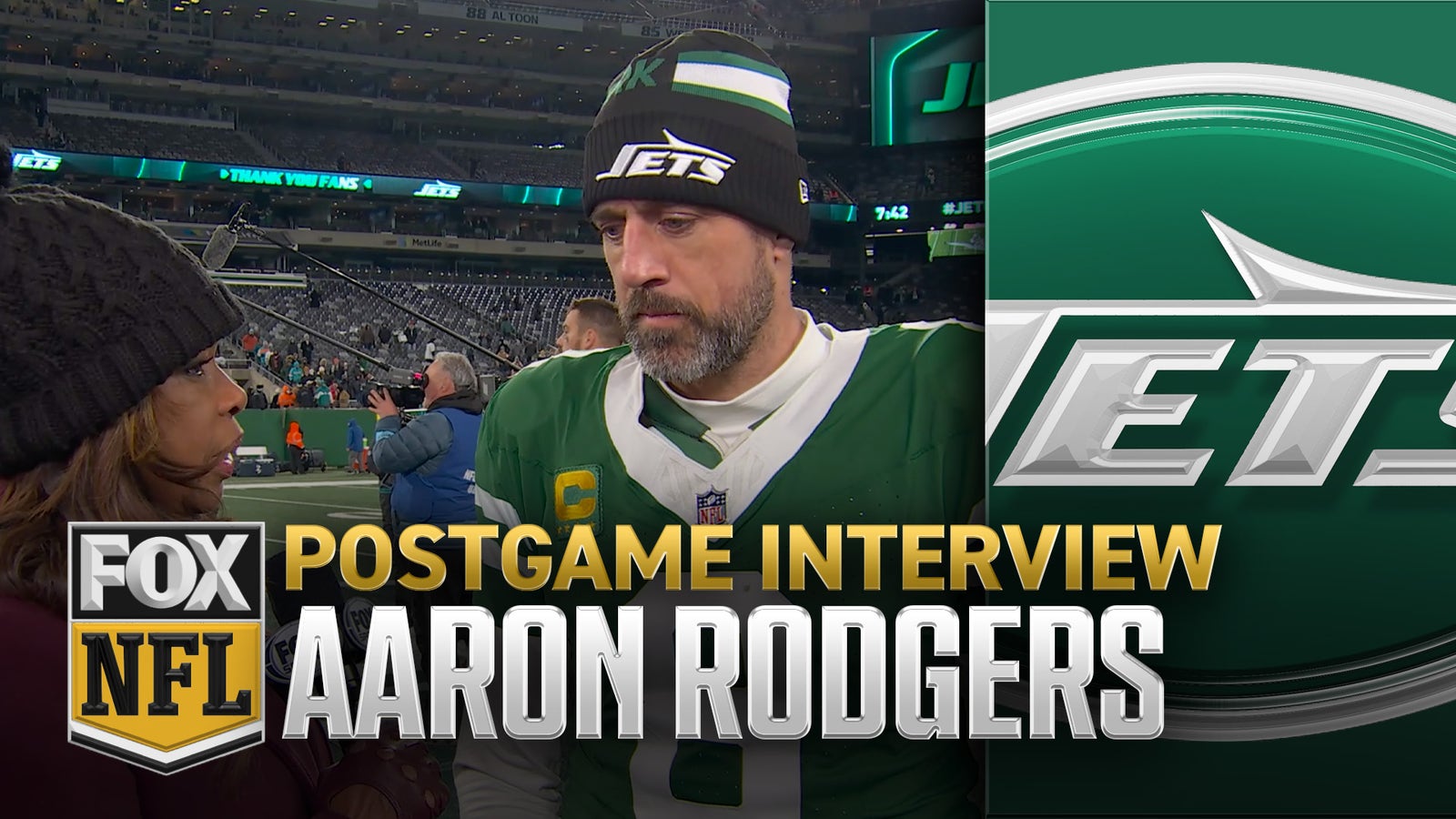 Aaron Rodgers membahas masa depan Jets setelah kemenangan dominan atas Dolphins | NFL di FOX