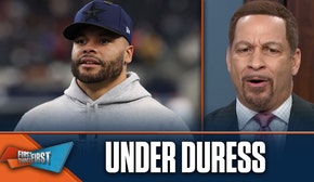 Dak Prescott is Under Duress amidst difficult Cowboys 2025 schedule | First Things First