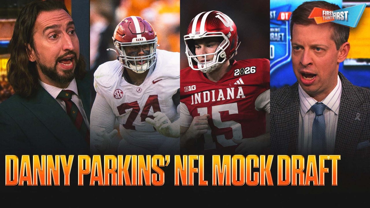 Bears trade up for Kadyn Proctor, Cowboys trade up for Arvell Reese in Danny Parkins' Official Mock Draft | First Things First