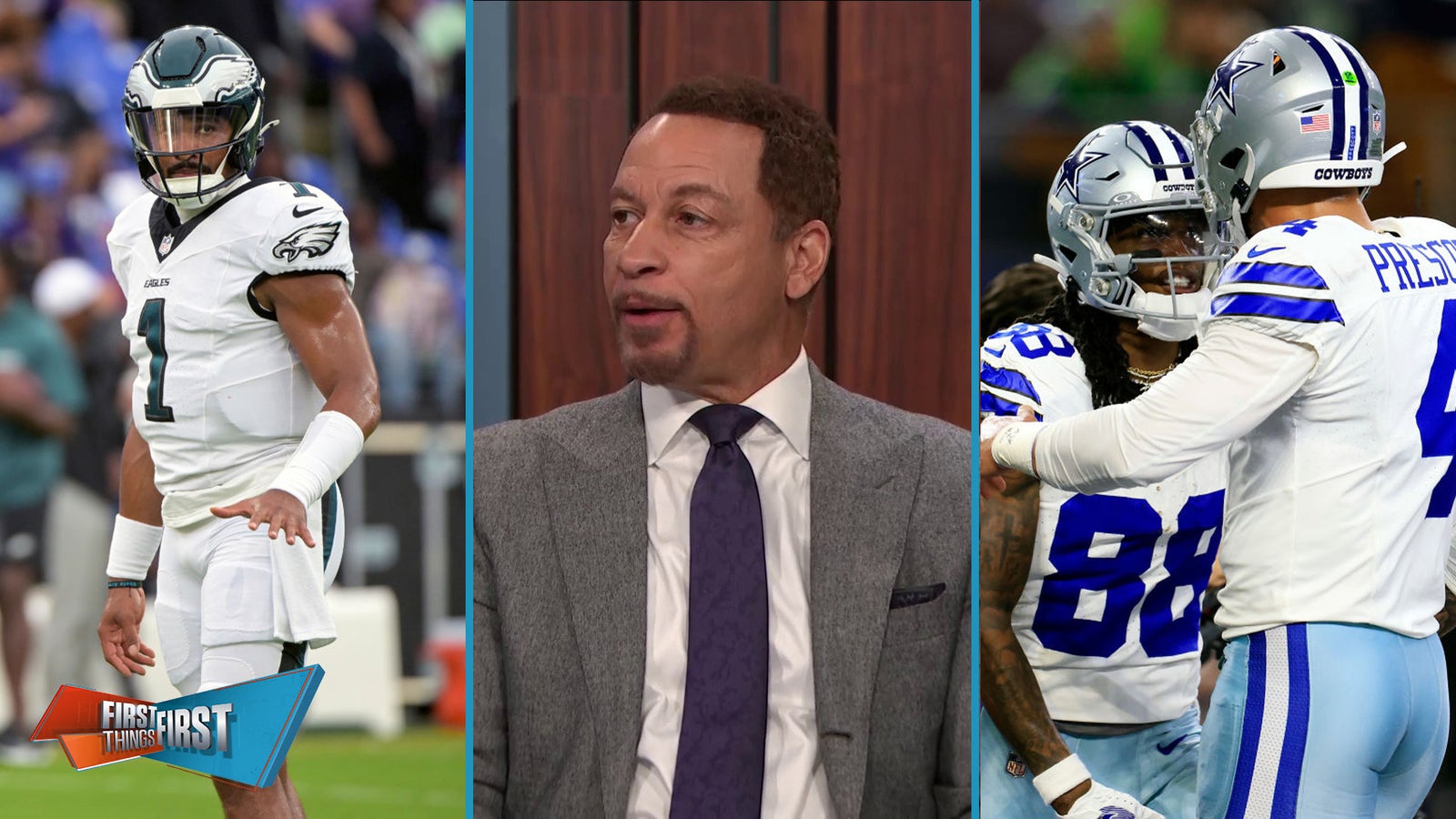 Cowboys, Eagles battle for NFC East crown in Chris Broussard's predictions 