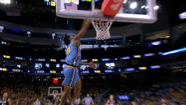 Nigel James Jr. goes up and HAMMERS fastbreak dunk, extending Marquette's lead over Butler