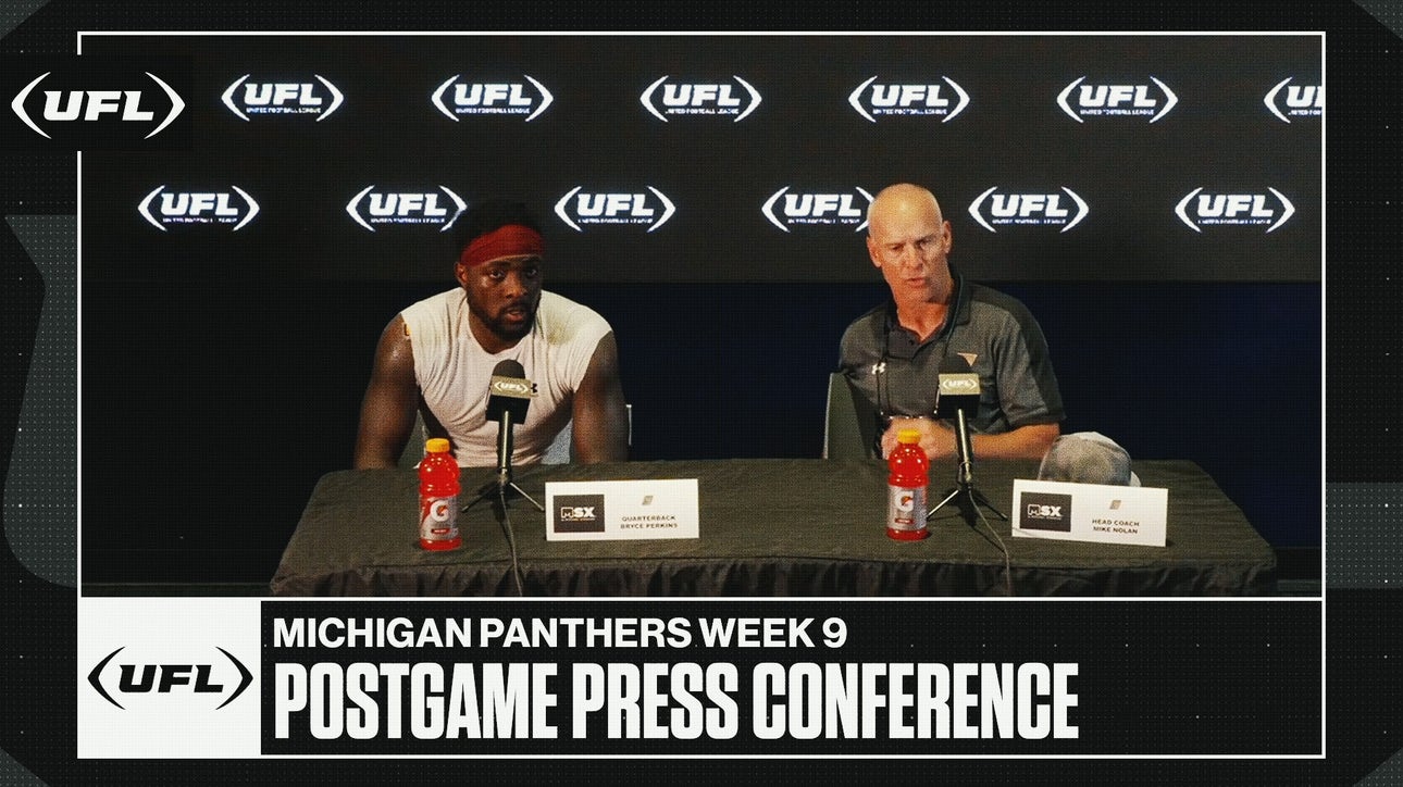 Michigan Panthers Week 9 postgame press conference | United Football League