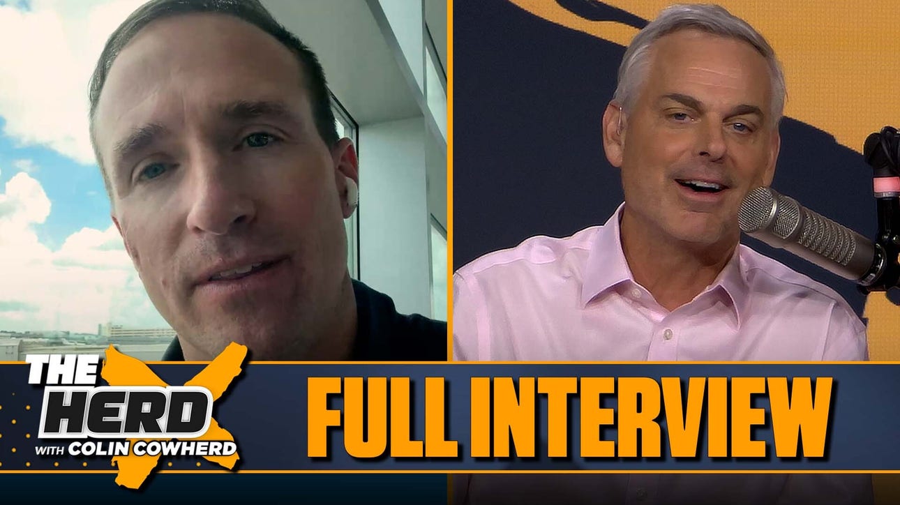 Drew Brees on Brock Purdy’s MVP odds, Bo Nix, Saints Ring of Honor | FULL INTERVIEW | The Herd