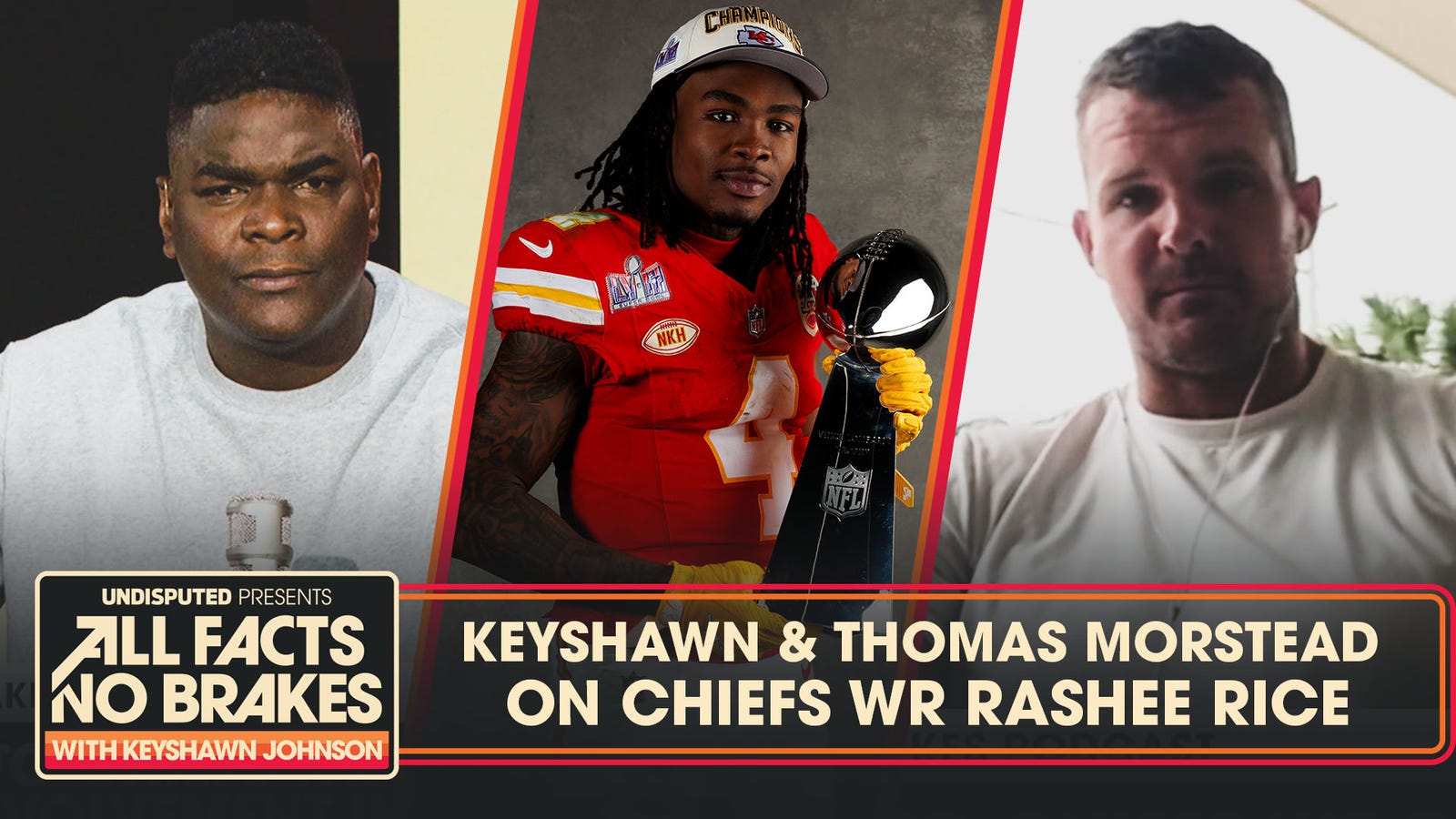 Keyshawn & Thomas Morstead react to Chiefs WR Rashee Rice’s alleged car crash