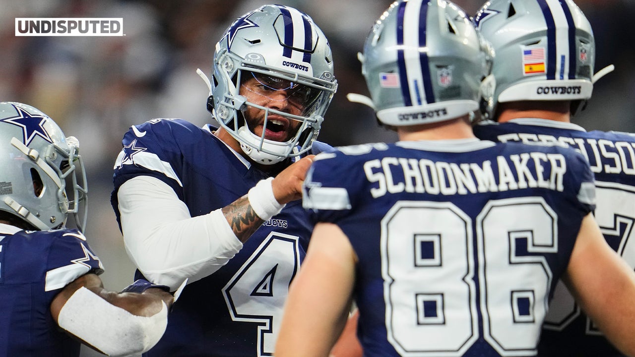 Dak Prescott throws 4 touchdowns in Cowboys 43-20 blowout win vs. Rams | Undisputed