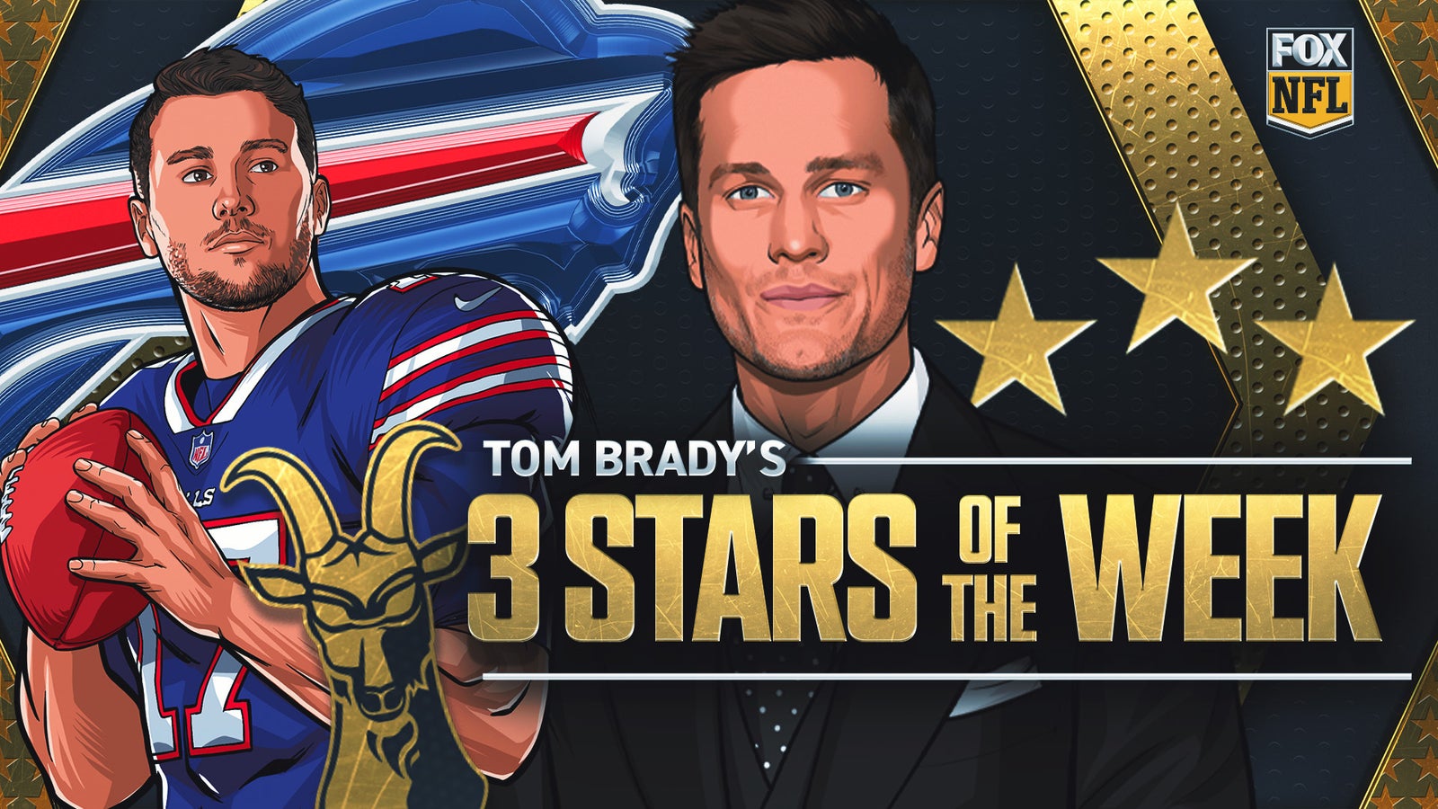 Tom Brady’s 3 Stars of Week 7: Josh Allen, Saquon Barkley, Russell Wilson 