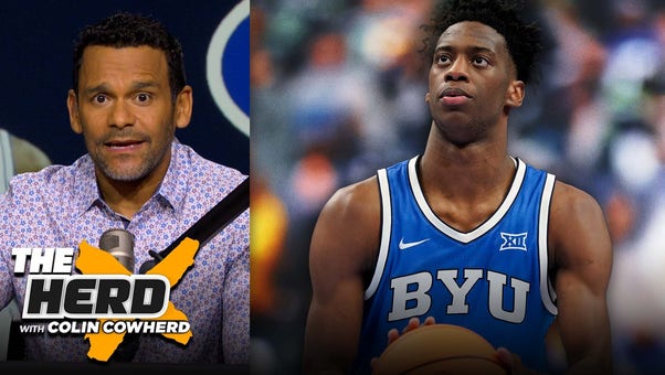 AJ Dybantsa scores 35 points in loss, Is he the number one pick? | The Herd