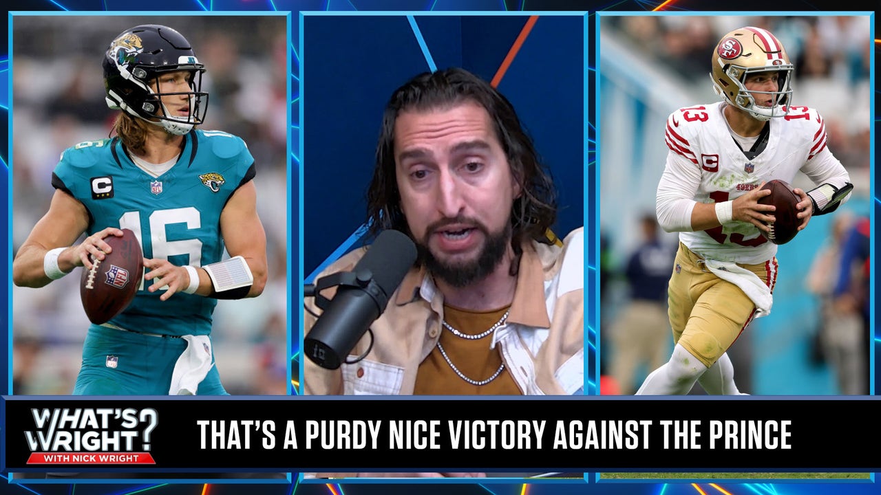 Trevor Lawrence has not been that guy so far, Nick is still not sold on Brock Purdy | What's Wright?