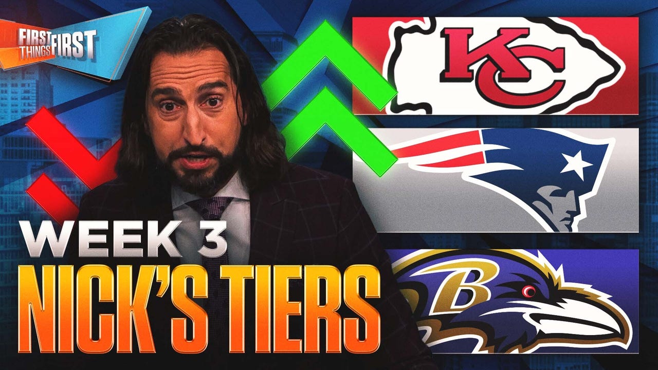 Patriots have ‘major QB concerns’, Ravens ‘should be fine’, Chiefs or Bills atop Nick’s Tiers? | FTF