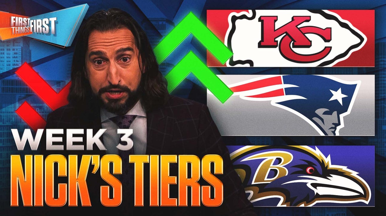Patriots have ‘major QB concerns’, Ravens ‘should be fine’, Chiefs or Bills atop Nick’s Tiers? | FTF