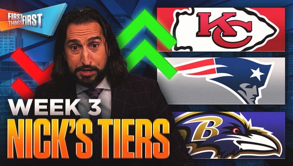Patriots have ‘major QB concerns’, Ravens ‘should be fine’, Chiefs or Bills atop Nick’s Tiers? | FTF