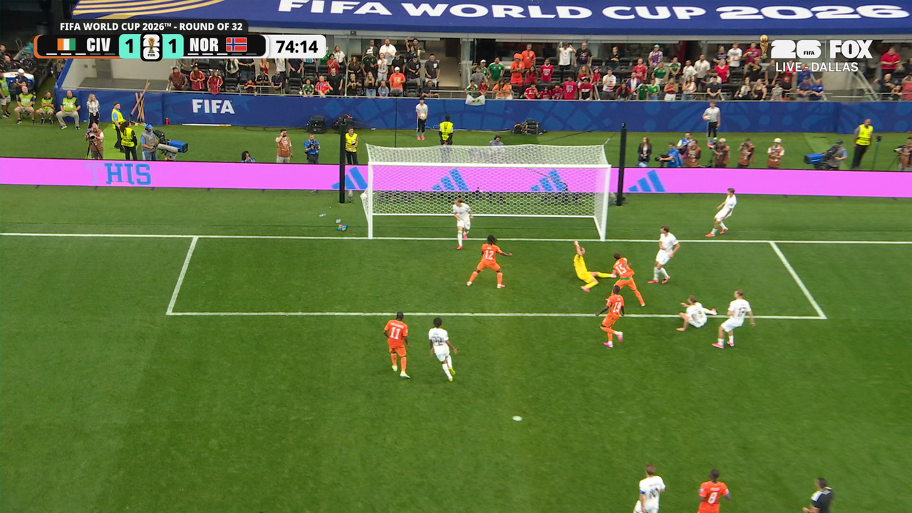 Ivory Coast's Amad Diallo scores clutch equalizer vs Norway | 2026 FIFA World Cup™