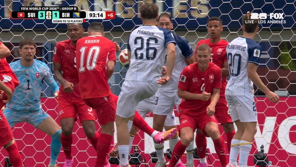 Bosnia and Herzegovina trims deficit against Switzerland with Ermin Mahmić goal | 2026 FIFA World Cup™
