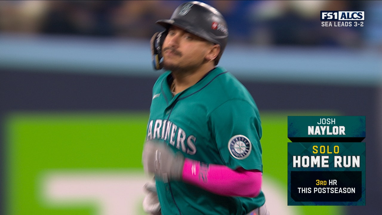 Josh Naylor smashes solo home run, shrinking Mariners' deficit against Blue Jays