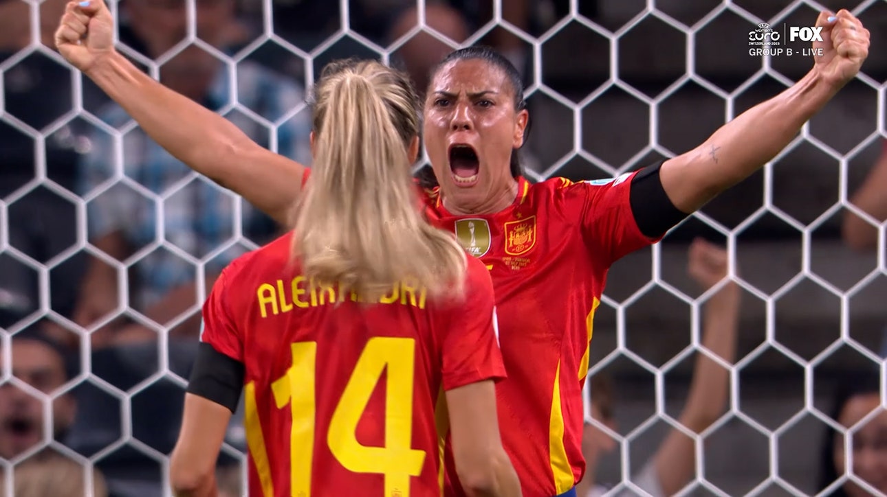 Cristina MartÃn-Prieto finishes header, helping Spain defeat Portugal