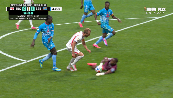 England’s Harry Kane Denied Penalty | Mark Clattenburg gives his opinion on controversial call