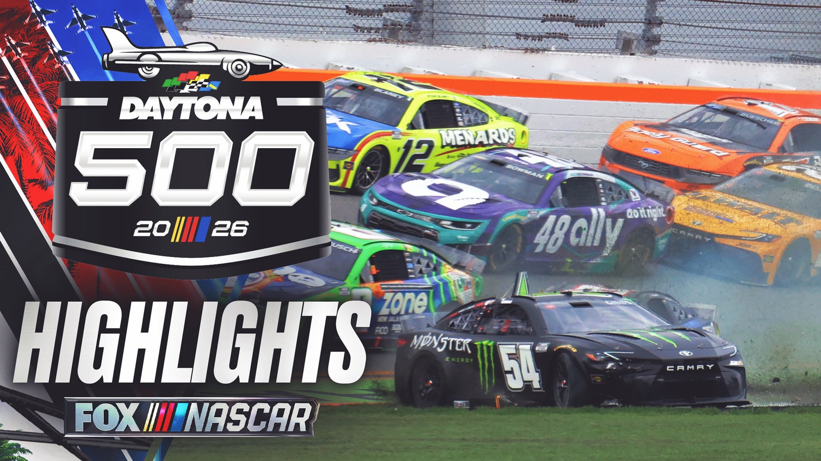 2026 Daytona 500 Highlights 🏁 NASCAR on FOX