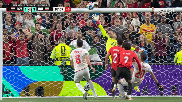 Iran hits crossbar in stoppage time resulting in draw against Egypt | 2026 FIFA World Cup™