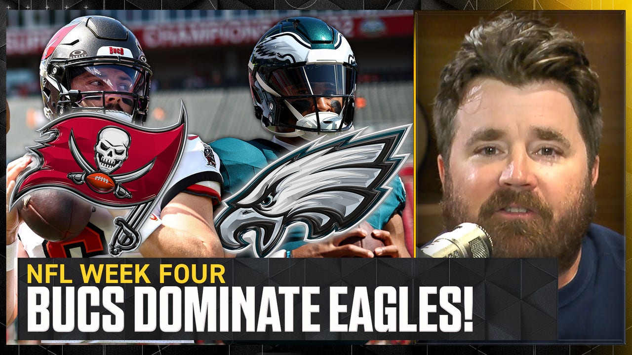 Baker Mayfield, Tampa Bay Buccaneers DOMINATE Jalen Hurts, Philadelphia Eagles | NFL on FOX Pod